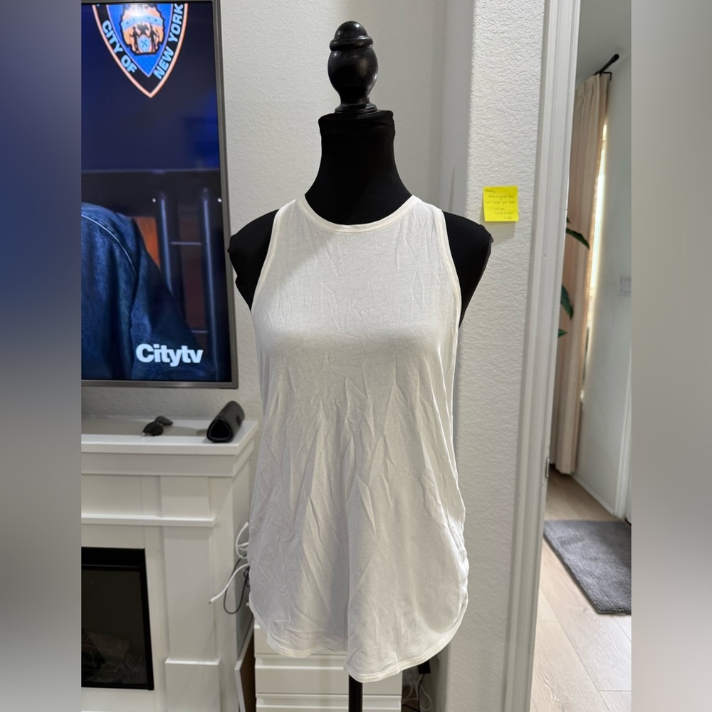 Lululemon Yoga White Tank Top